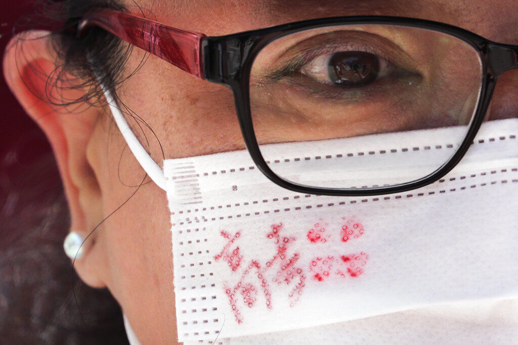 APTOPIX Virus Outbreak China College Entrance Exam